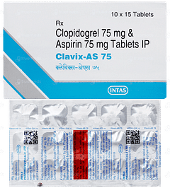 Clavix As 75 Tablet 15