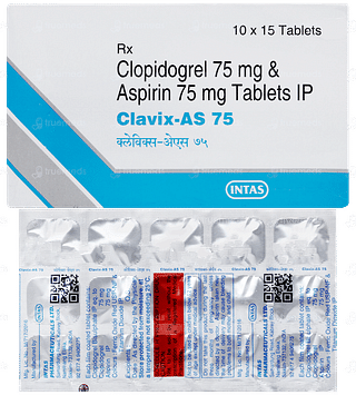 Clavix As 75 Tablet 15