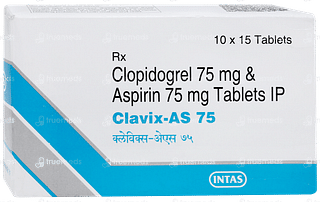 Clavix As 75 Tablet 15