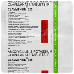 Clavmentin 625 Tablet 6