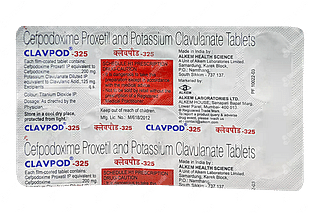 Clavpod 200/125 MG Tablet 10