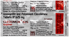 Cledomox 625 Tablet 10