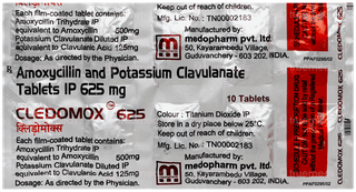 Cledomox 625 Tablet 10