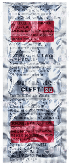 Cleft 20 Tablet 10