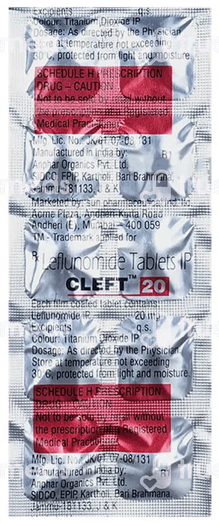 Cleft 20 MG Tablet 10