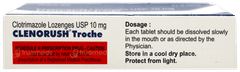 Clenorush Troche Lozenges 10