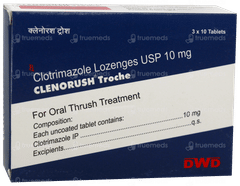 Clenorush Troche Lozenges 10