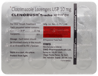 Clenorush Troche Lozenges 10
