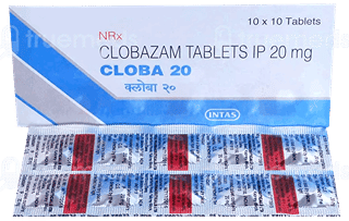 Cloba 20 Mg Tablet 10