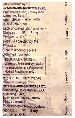 Cloba 5 Mg Tablet 15