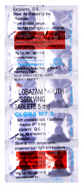 Cloba Mt 5 Mg Tablet 10