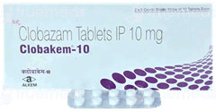 Clobakem 10 Mg Tablet 10