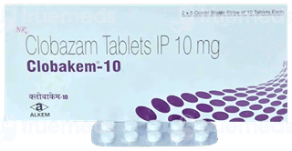 Clobakem 10 Mg Tablet 10