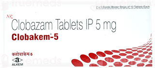 Clobakem 5 Mg Tablet 10