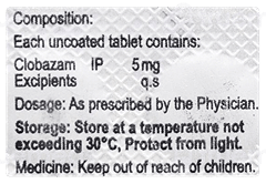 Clobanil 5 Mg Tablet 10