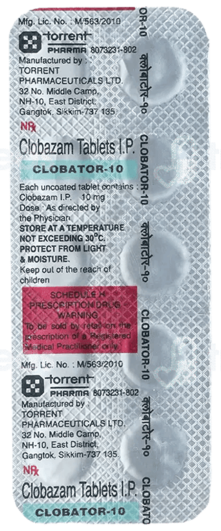 Clobator 10 Mg Tablet 10