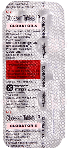 Clobator 5 Mg Tablet 10