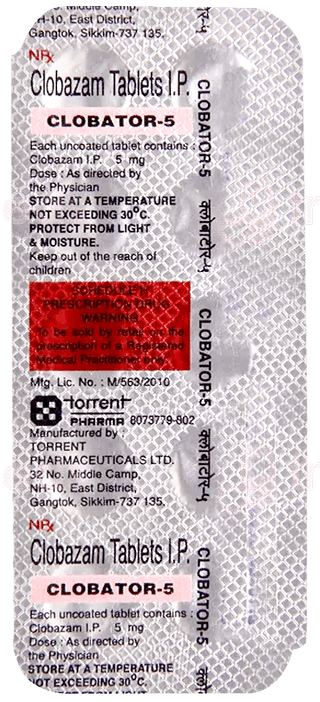 Clobator 5 Mg Tablet 10