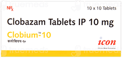 Clobium 10 Mg Tablet 10