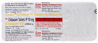 Clobium 10 Mg Tablet 10