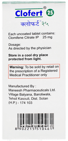 Clofert 25 Tablet 30