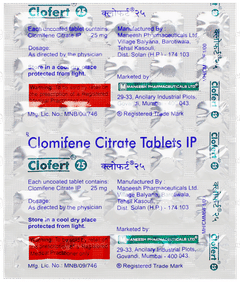 Clofert 25 Tablet 30