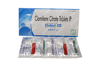 Clofert 50 MG Tablet 10