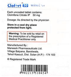 Clofert 50 Tablet 10