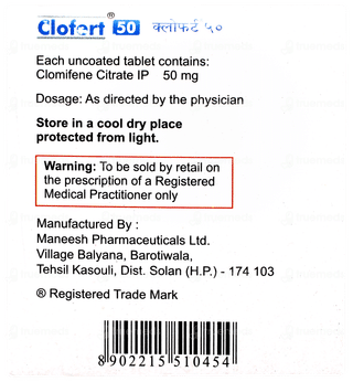 Clofert 50 Tablet 10