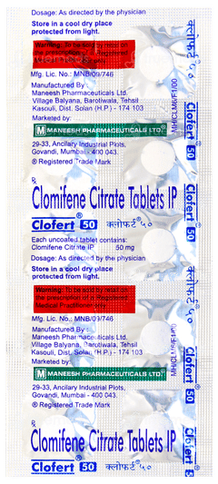 Clofert 50 Tablet 10