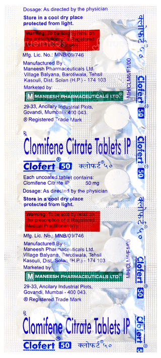 Clofert 50 Tablet 10