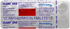 Cloff 250 Tablet 10 Cloff 250 Tablet 10