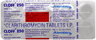 Cloff 250 Tablet 10