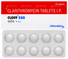 Cloff 500 Tablet 10