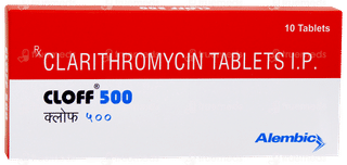 Cloff 500 Tablet 10