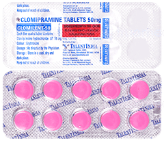 Clomilent 50 Mg Tablet 10