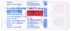 Clomilent 50 Mg Tablet 10
