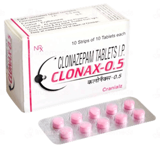 Clonax 0.5 Mg Tablet 10