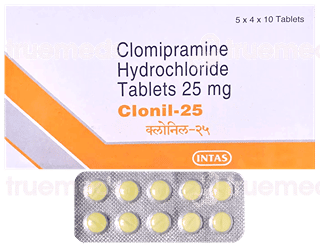 Clonil 25 Mg Tablet 10