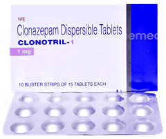 Clonotril 1 Mg Tablet 15