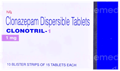 Clonotril 1 Mg Tablet 15