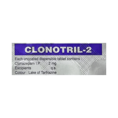 Clonotril 2 MG Tablet 15