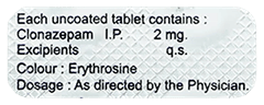 Clopam 2 Mg Tablet 10