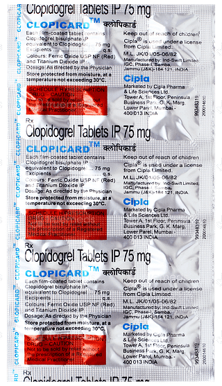 Clopicard Tablet 15