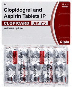 Clopicard Ap 75 Tablet 15