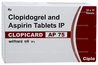 Clopicard Ap 75 Tablet 15