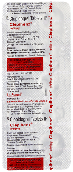 Clopihenz Tablet 10 Clopihenz Tablet 10