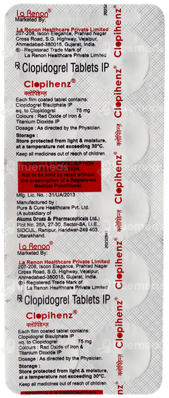 Clopihenz Tablet 10