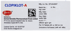 Clopiklot A Tablet 10 Clopiklot A Tablet 10