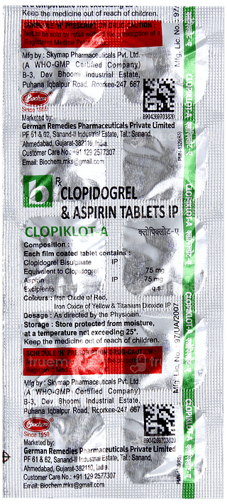 Clopiklot A Tablet 10